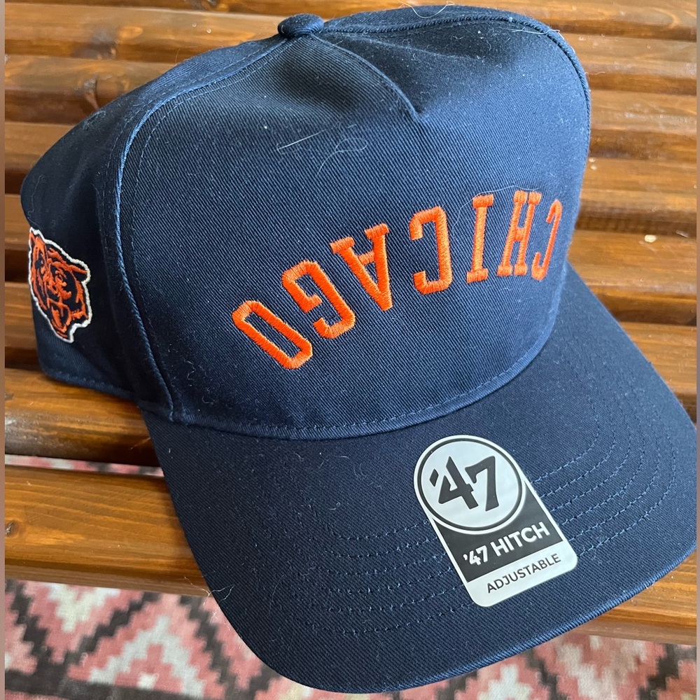 CHICAGO BEARS UPSIDE DOWN '47 snapback hat